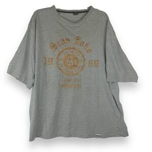 Sean John Graphic T Shirt Mens Size XXL Streetwear Distressed Rap‎ Music Top